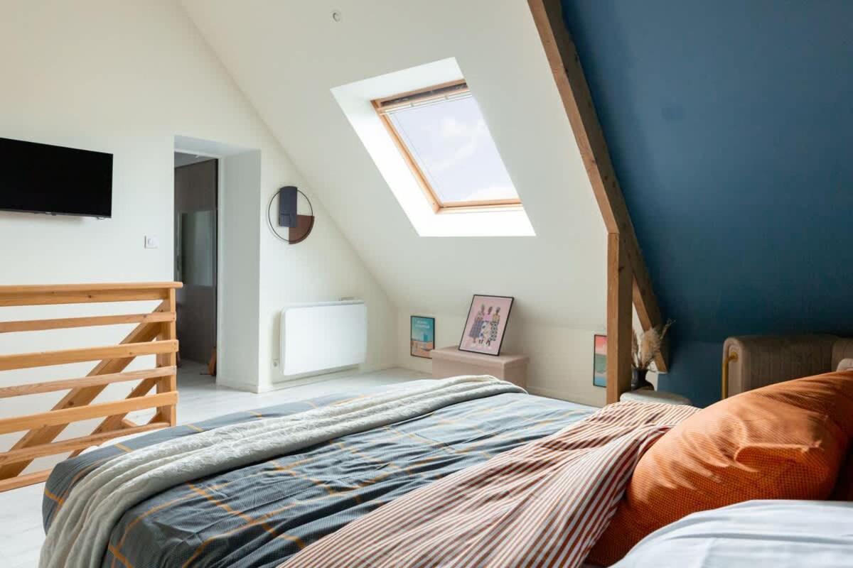 Loft Moderne Et Cosy Proche Des Villes Et Plages Demouville Ngoại thất bức ảnh